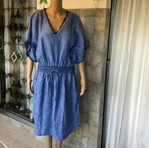 Ralph Lauren Linen Denim Dress